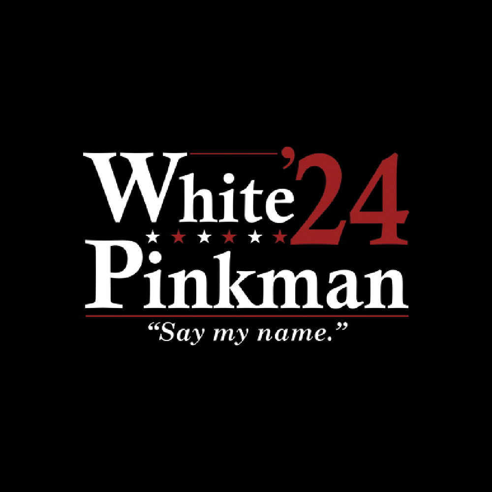 Walter WHITE and PINKMAN 2024 Election - Funny Election T-Shirt - Geeksoutfit