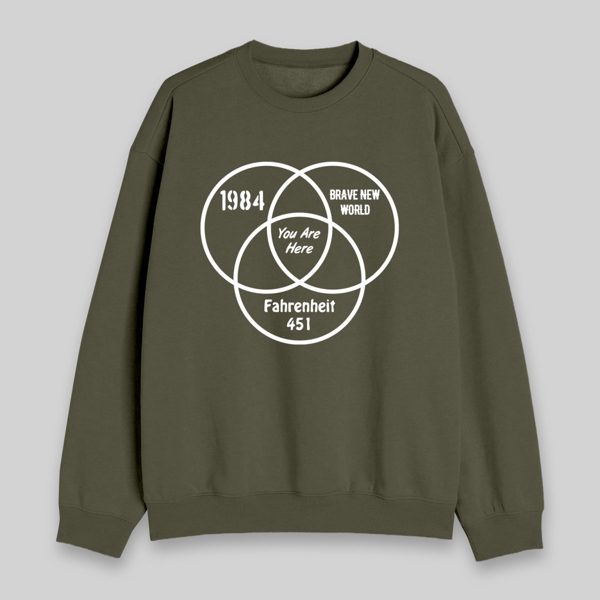 You Are Here Sweatshirt - Geeksoutfit