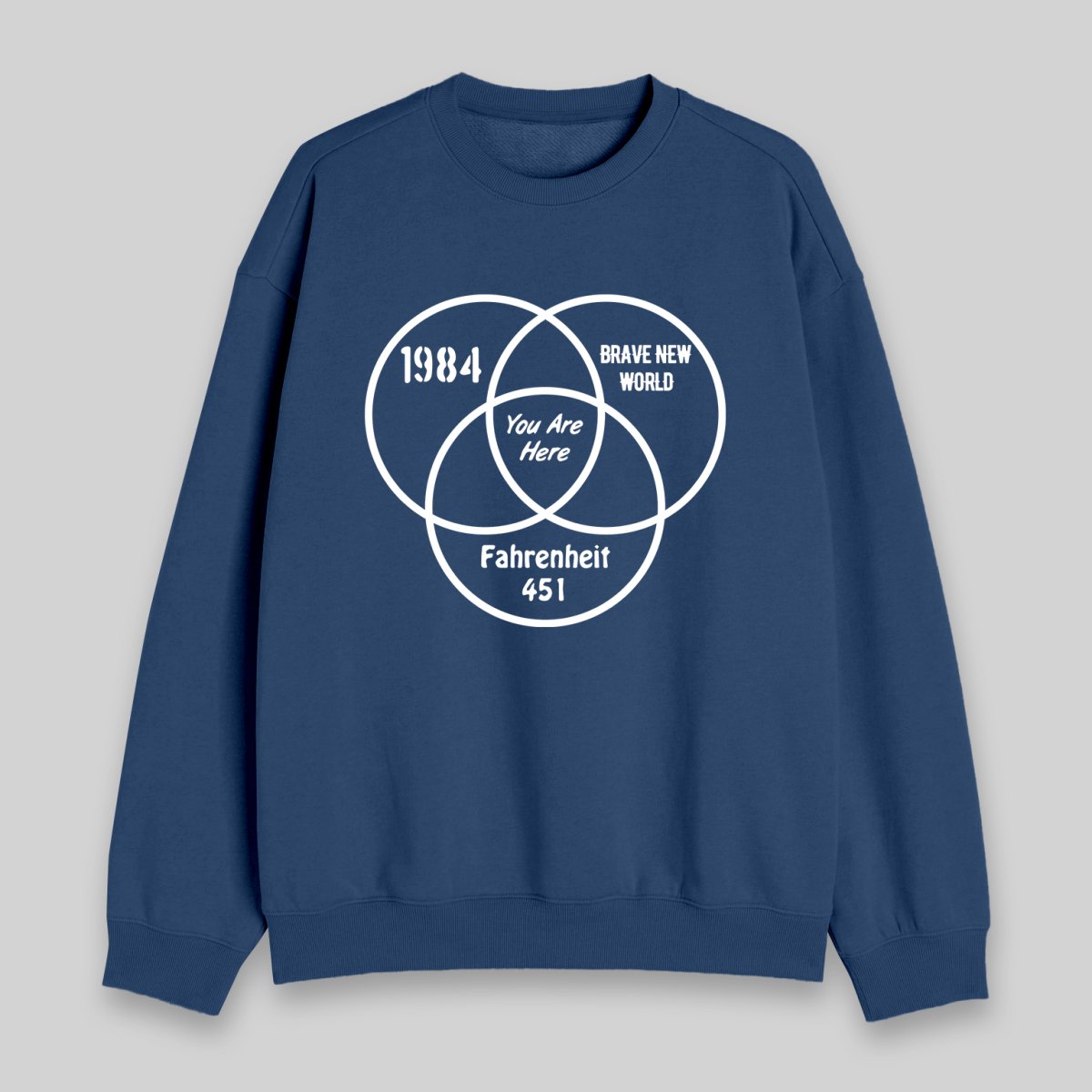You Are Here Sweatshirt - Geeksoutfit