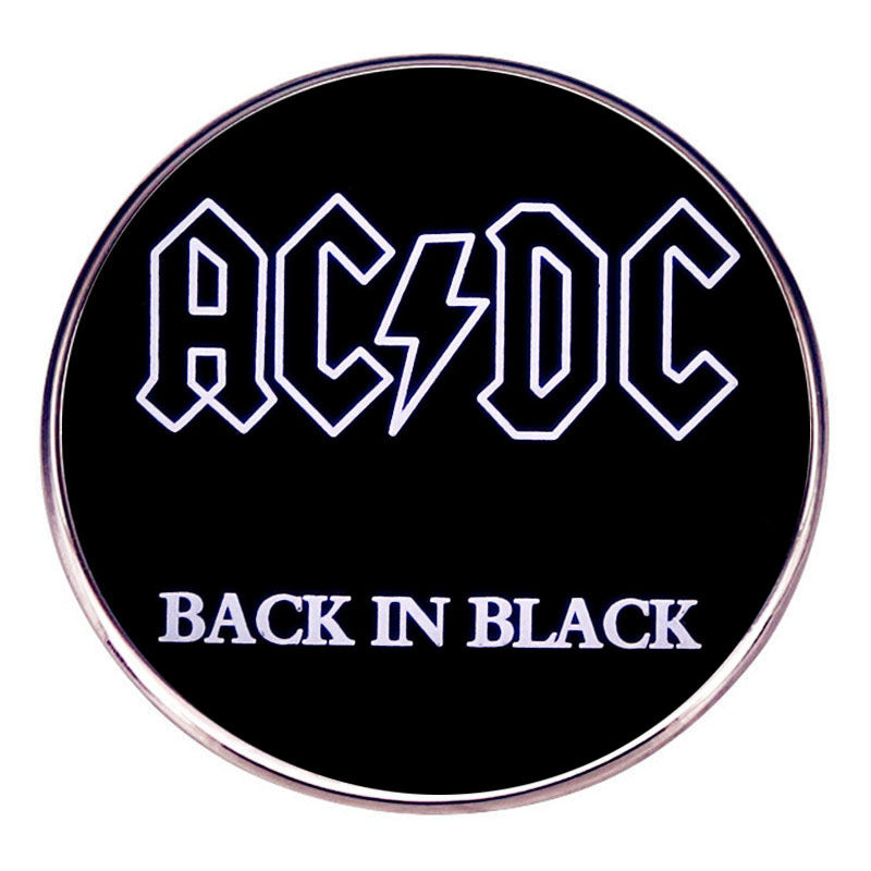 AC/DC Back in Black Pins