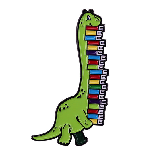 Dinosaurs And Books Pins