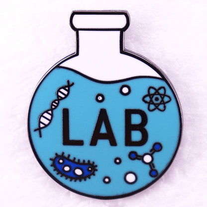 Science Experiment Flasks Pins