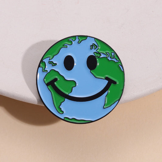 Protect Earth Day Smile Pins