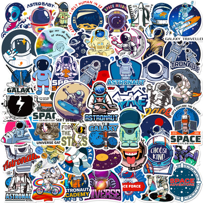 50 Tablets Space Planet Astronaut Stickers
