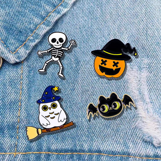 Halloween Cartoon Funny Pins