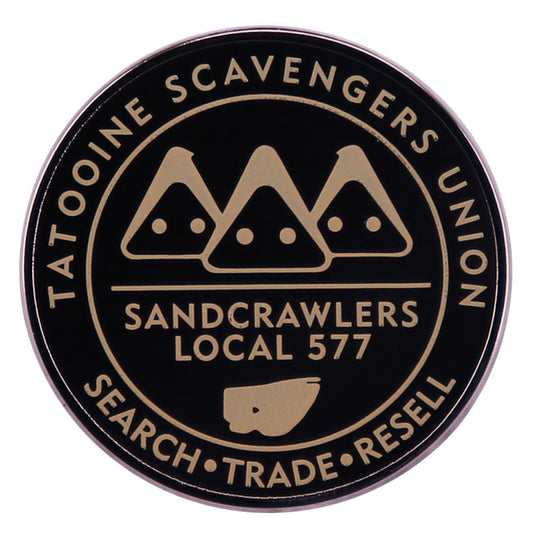 Tatooine Scavenger Union Pins