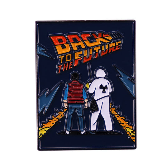 Science Fiction Movie Back to the Future Pins
