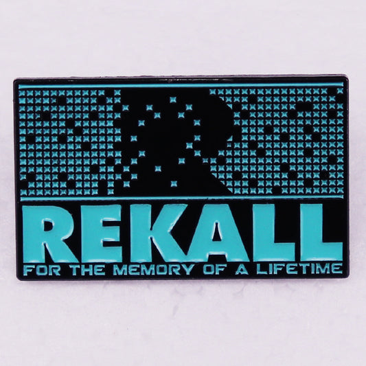 Rekall For The Memory of A Lifetime Pins