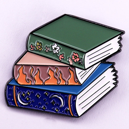 Fantasy Book Readers Pins
