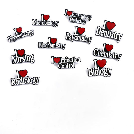 Individualized Science Subjects Pins