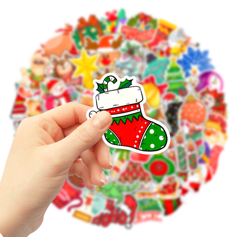 100 New Christmas Pictures Stickers