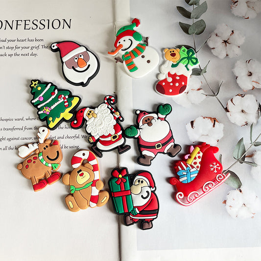 New Silicone Christmas Magnetic Sticker