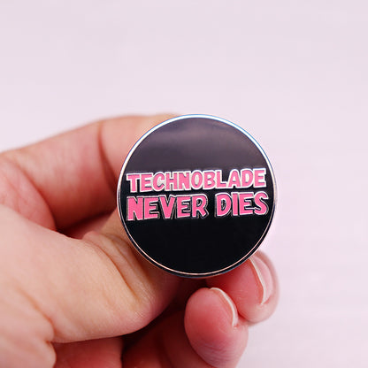 The Blade of Technology Never Dies Pins