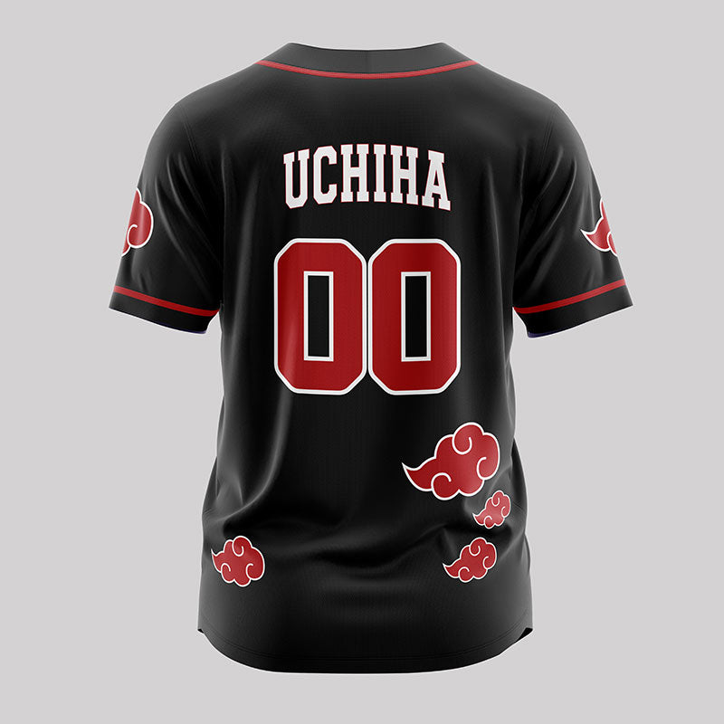 Ninjutsu Uchiha Baseball Jersey