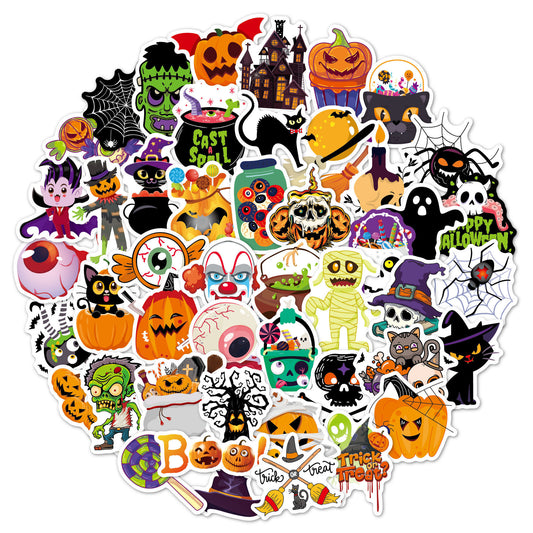100 Spooky Witch Doodles Stickers