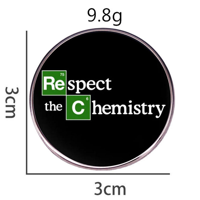 Respect The Chemistry Pins