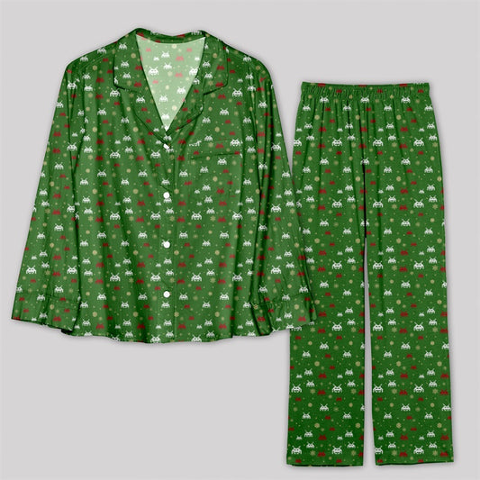 Christmas Retro Games Pajamas Set