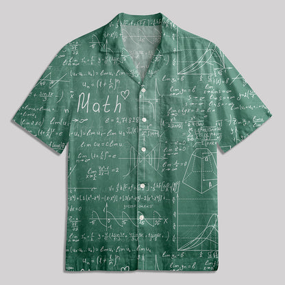 Love Math Button Up Pocket Shirt