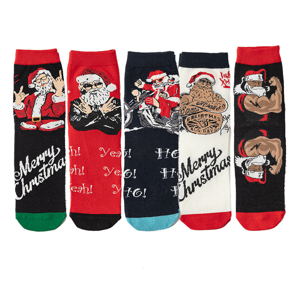 Christmas Quirky Mid-Calf Socks