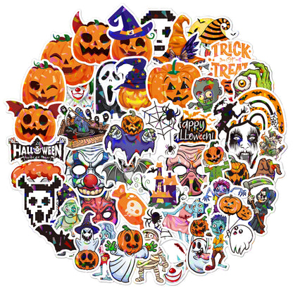 100 Halloween Pictures Stickers