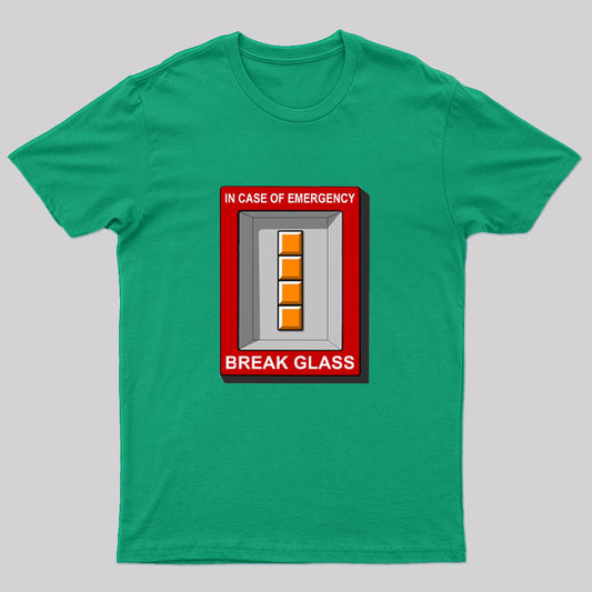 In Case of Emergency Nerd T-Shirt