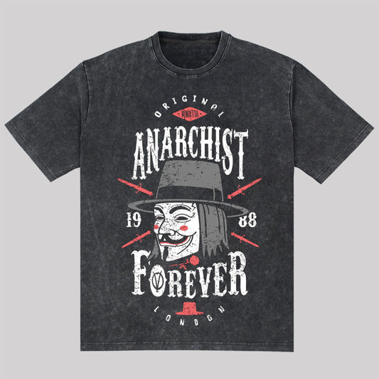 Anarchist Forever Washed T-Shirt