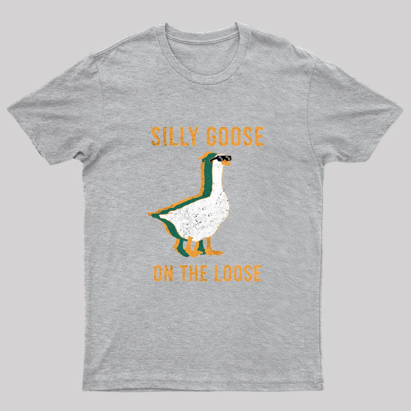 Silly Goose on The Loose Nerd T-Shirt