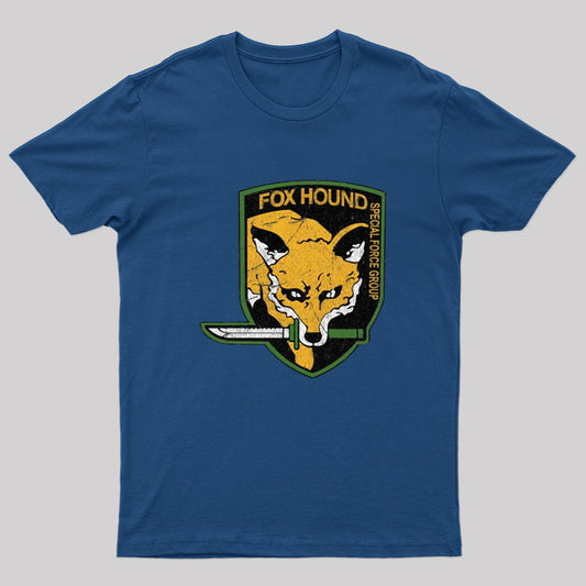 Metal Gear Solid Fox Hound Nerd T-Shirt