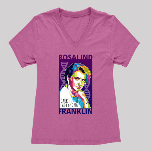 Rosalind Franklin Women's V-Neck T-shirt