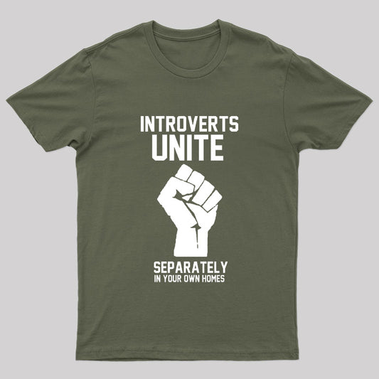 Introverts Unite Geek T-Shirt