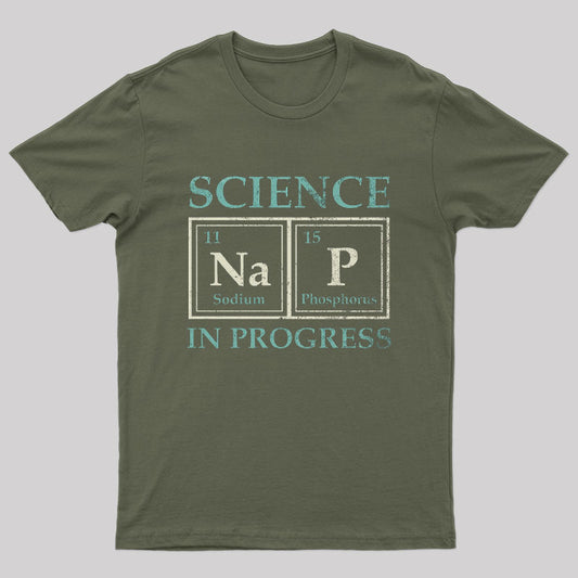 Science in Progress Geek T-Shirt