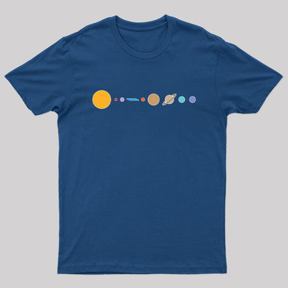 Flat Earth Conspiracy Theory Nerd T-Shirt
