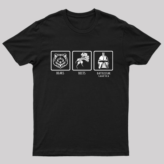 Bears Beets Battlestar Galactica T-Shirt