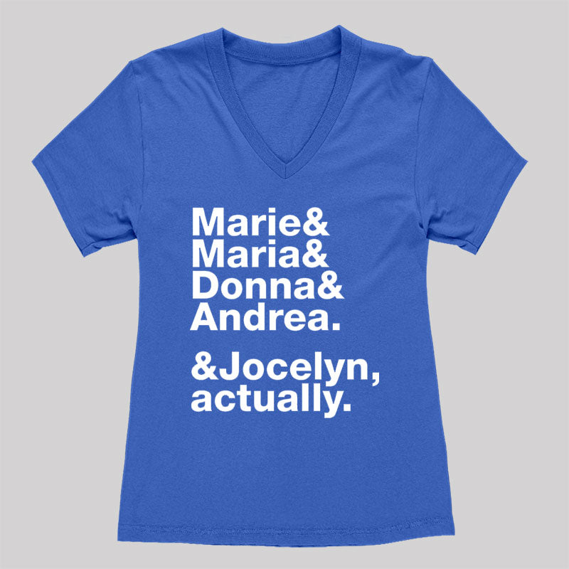 Nobel Women's V-Neck T-shirt