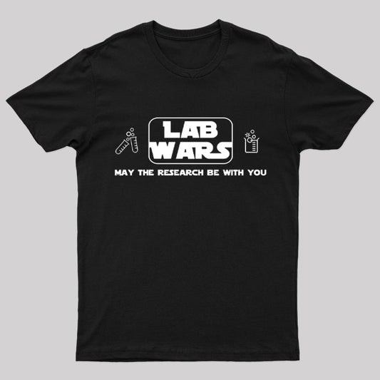 Lab Wars May The Research Be With You Nerd T-Shirt