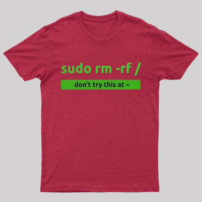 Sudo Linux Programming Command Nerd T-Shirt