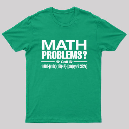 Math Problems Nerd T-Shirt