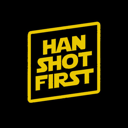 Han Shot First Nerd T-Shirt