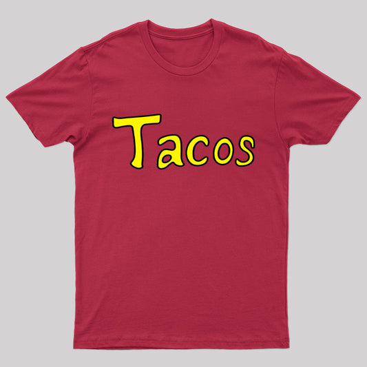 Krilin Tacos Nerd T-Shirt