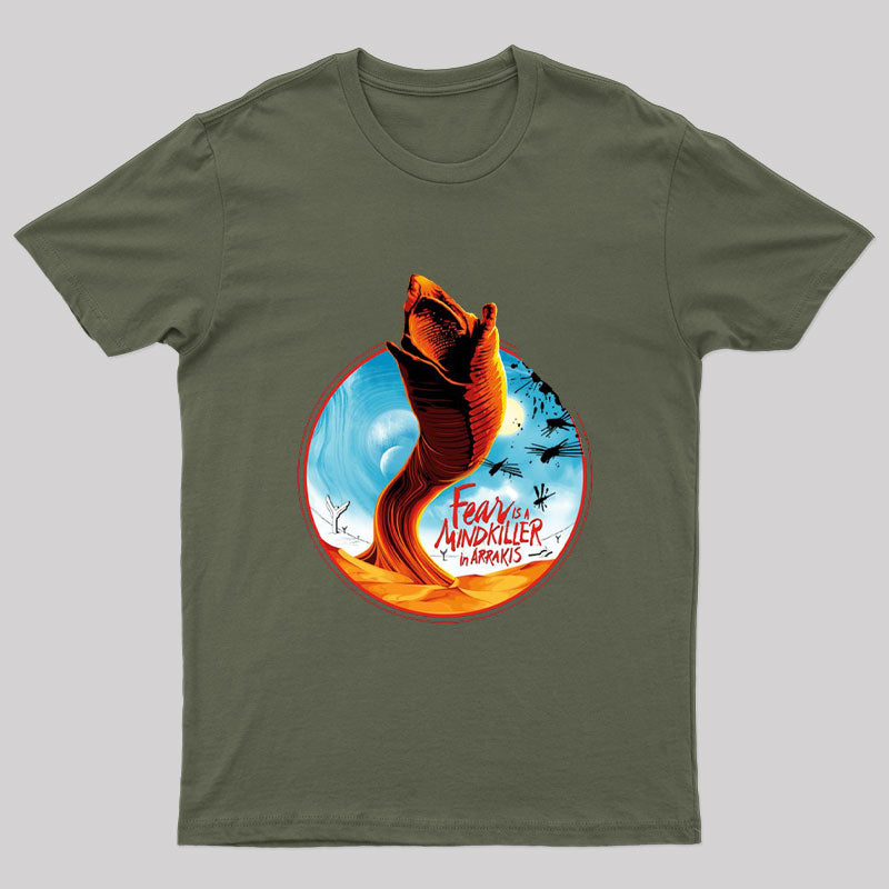 Mindkiller In Arrakis Geek T-Shirt