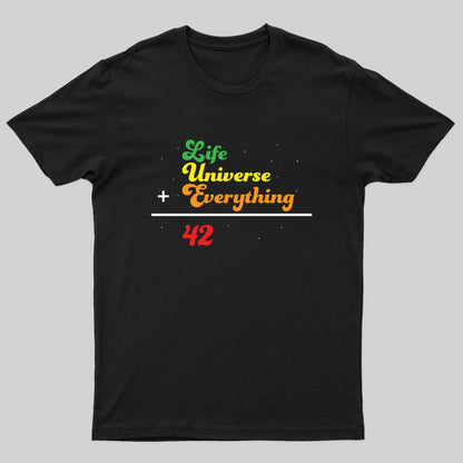 Hitchhiker Math Geek T-Shirt