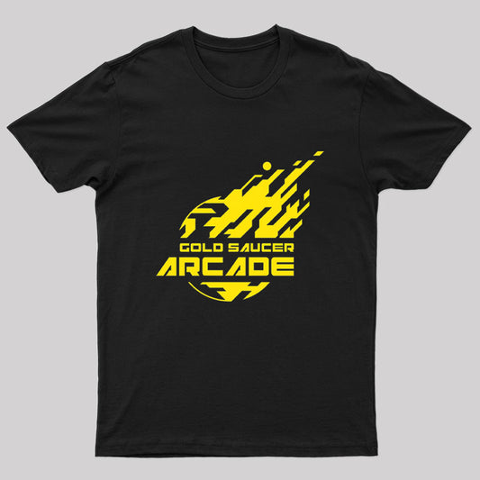 Gold Saucer Arcade Geek T-Shirt