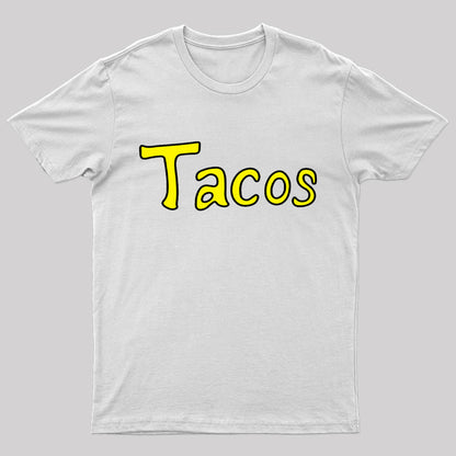 Krilin Tacos Nerd T-Shirt