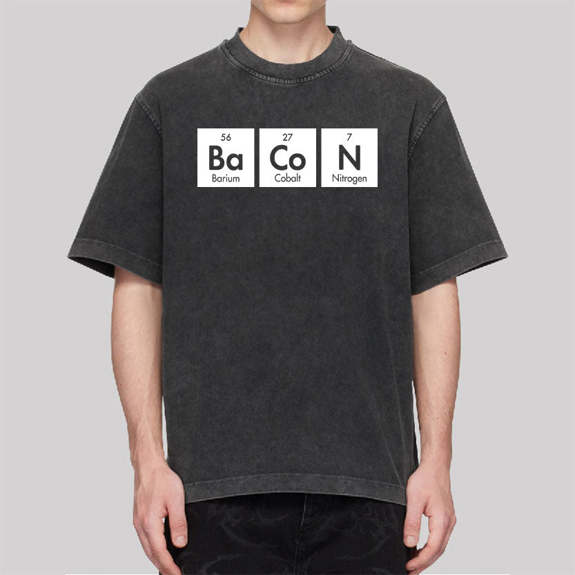Bacon Elements Washed T-shirt