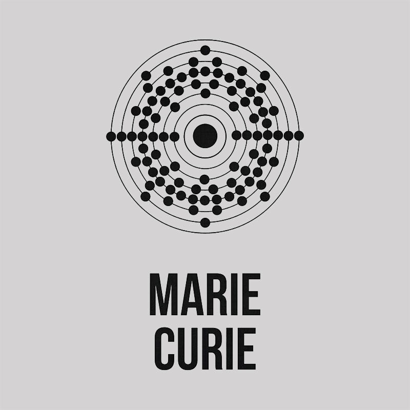 Marie Curie Women's V-Neck T-shirt