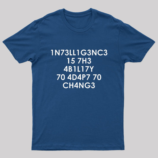 Intelligence Nerd T-Shirt