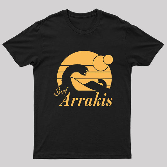 Visit Arrakis Surf Desert Planet T-Shirt