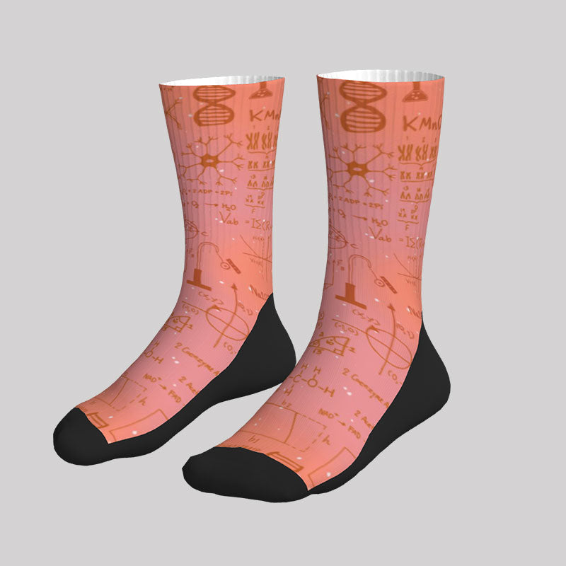 The Weird Science of Life Men's Socks