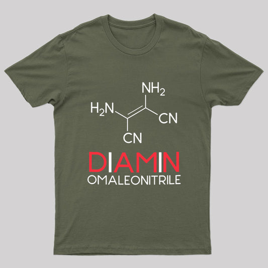 Diaminomaleonitrole Nerd T-Shirt