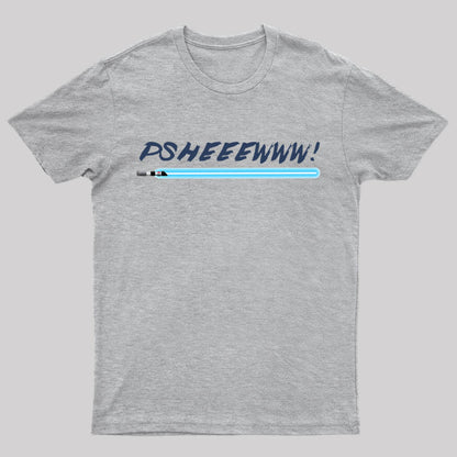 Lightsaber Noise Geek T-Shirt